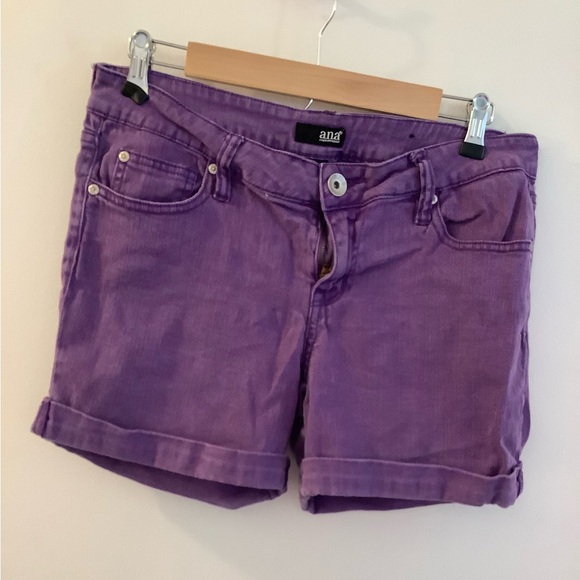 Purple size 10 jean shorts - Picture 6 of 6